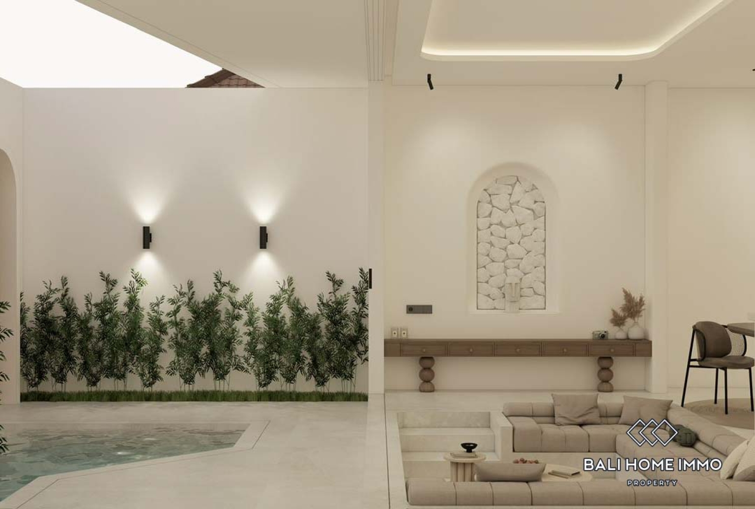 Off-plan 1 Bedroom Villa for Sale in Pererenan Northside view 2