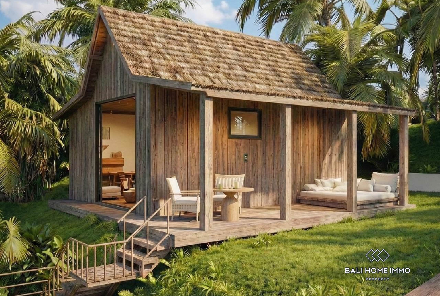 Villa sur plan d'une chambre à vendre à Ubud view 4