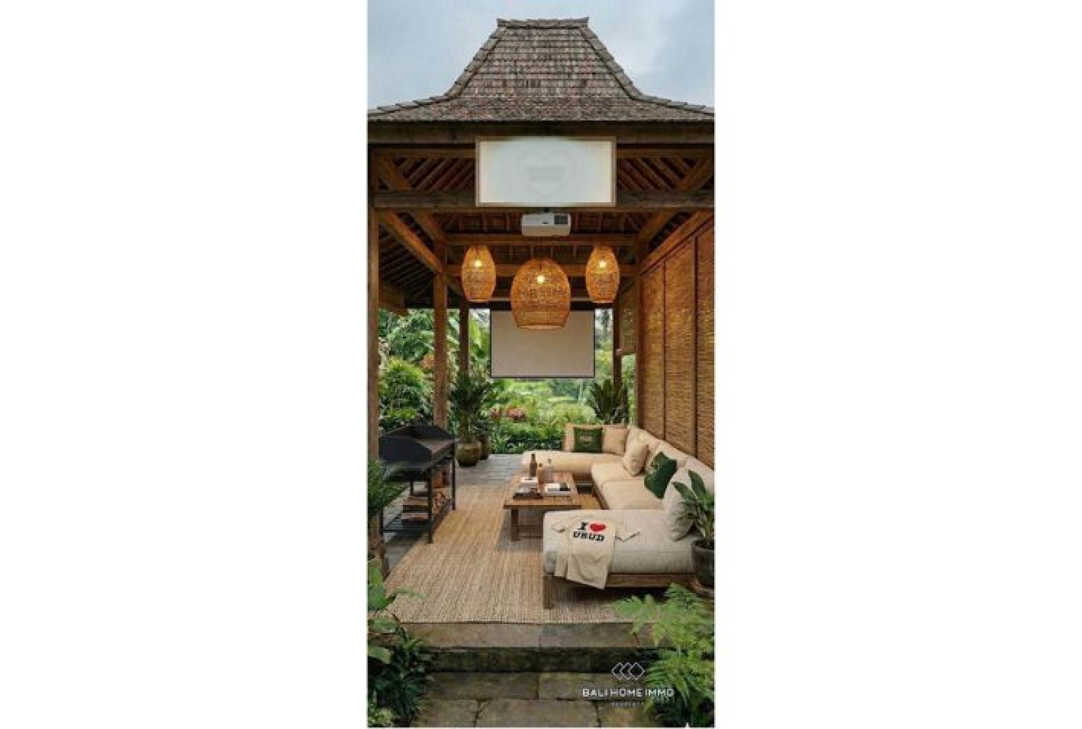 Villa sur plan d'une chambre à vendre à Ubud view 2