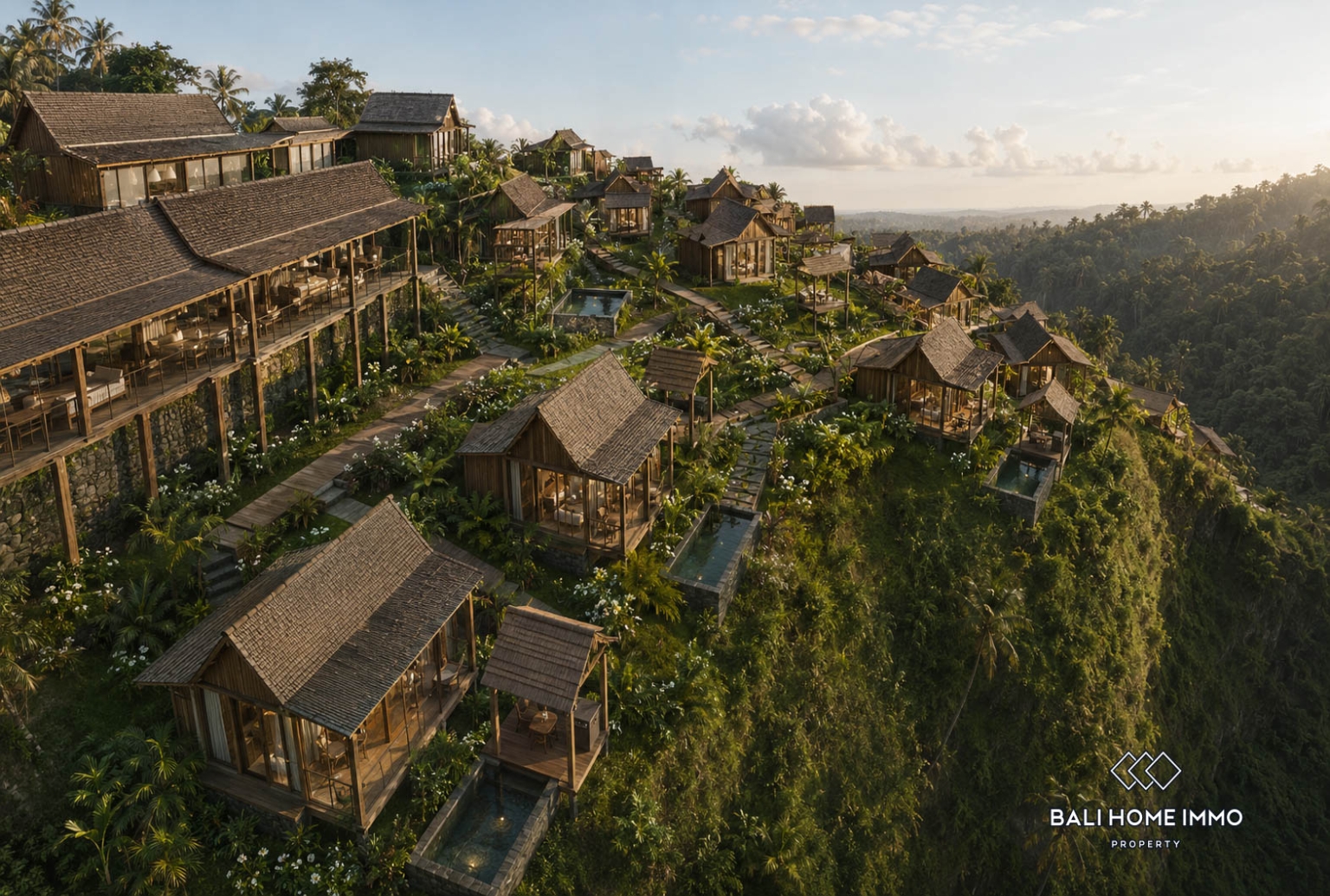 Villa sur plan d'une chambre à vendre à Ubud view 14