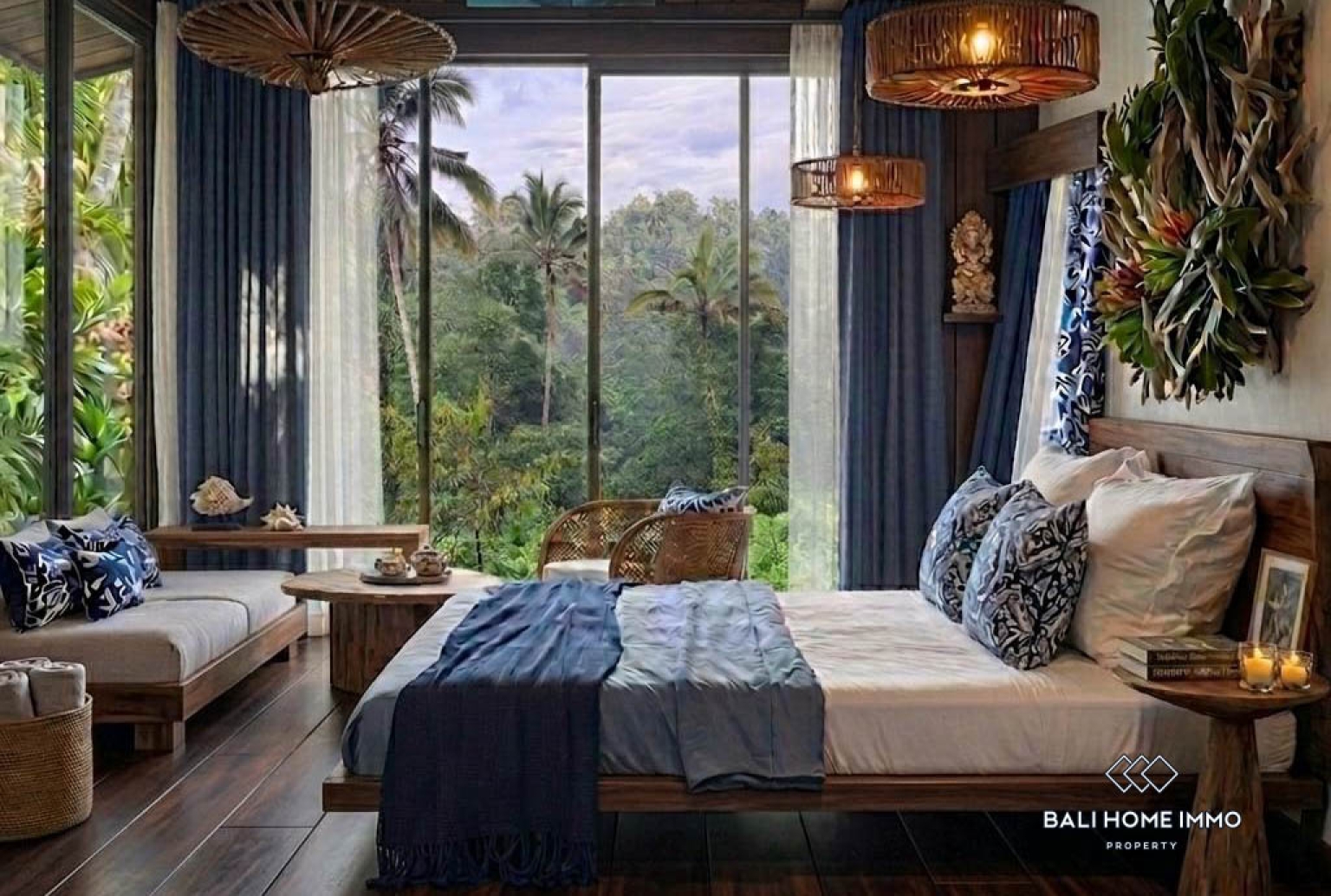 Villa sur plan d'une chambre à vendre à Ubud view 5