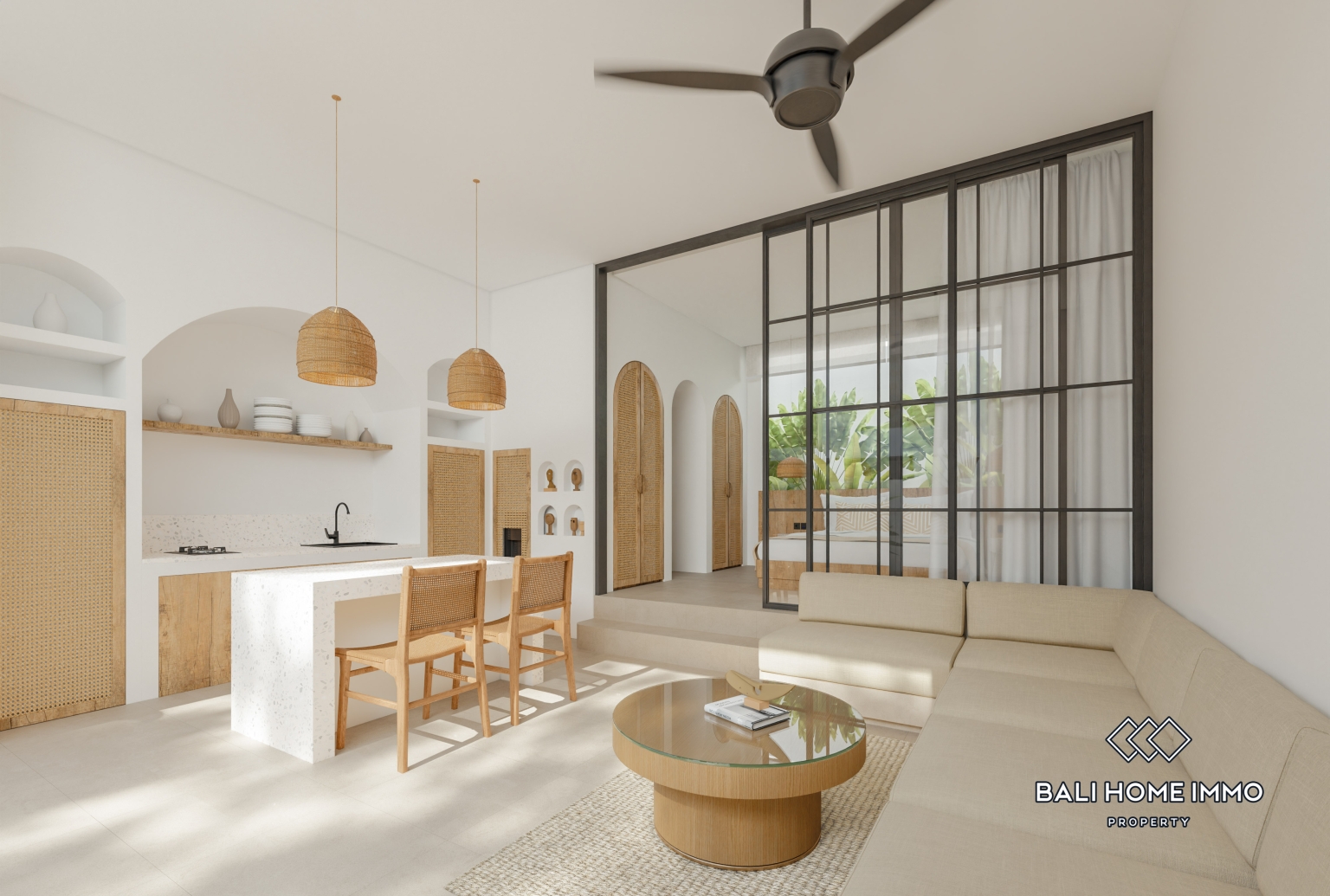 Off Plan 1 Bedroom Villa for Sale Leasehold in Bingin view 2