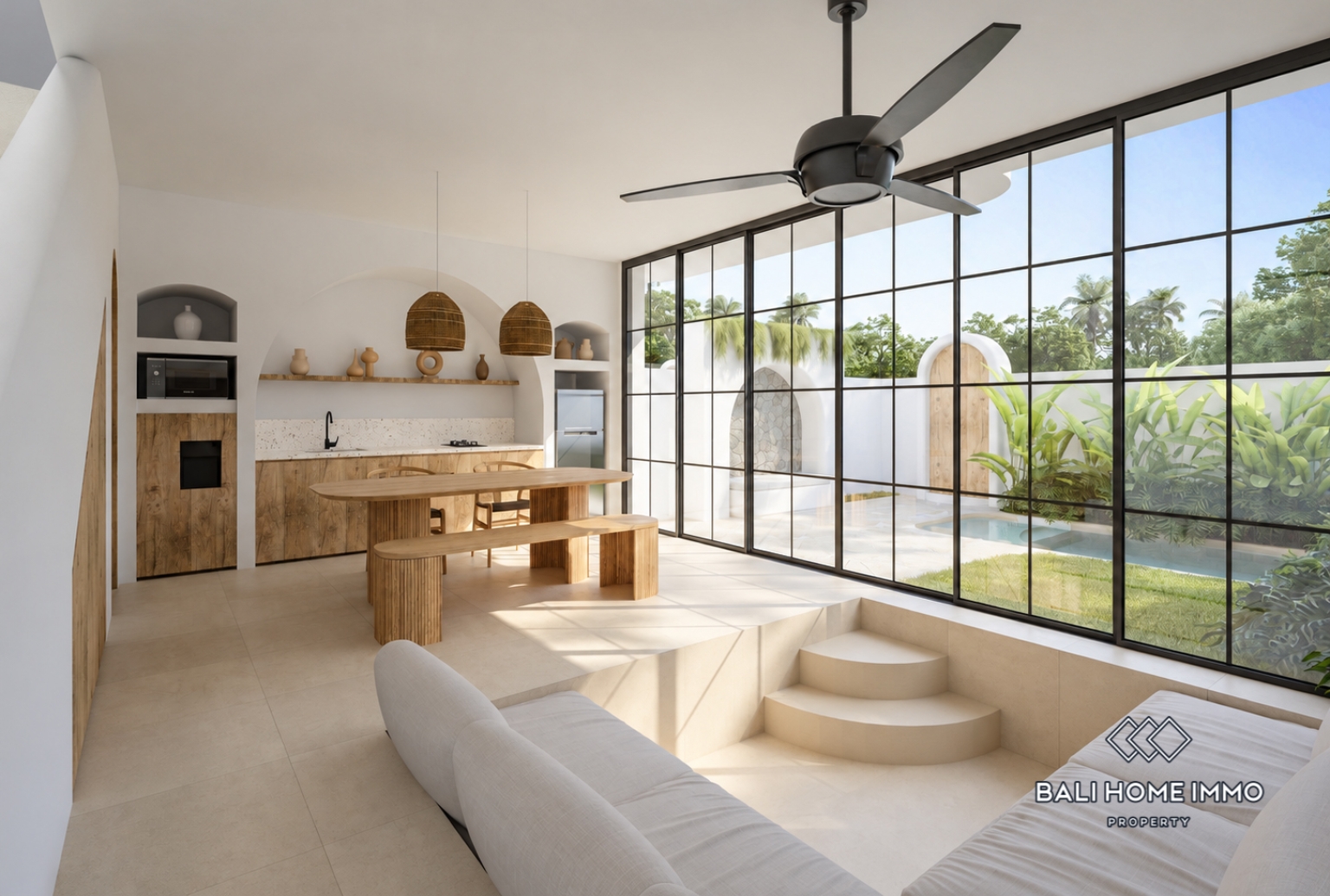 Off Plan 1 Bedroom Villa for Sale Leasehold in Bingin view 3