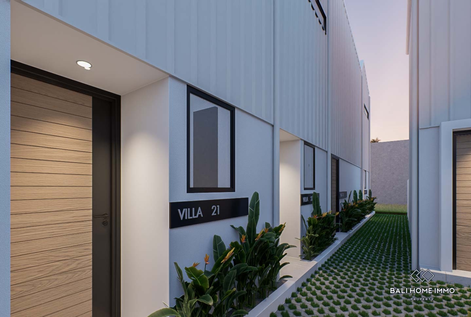 Off-plan 1 Bedroom villa inside of a villa complex for sale leasehold in Bali Cemagi view 13