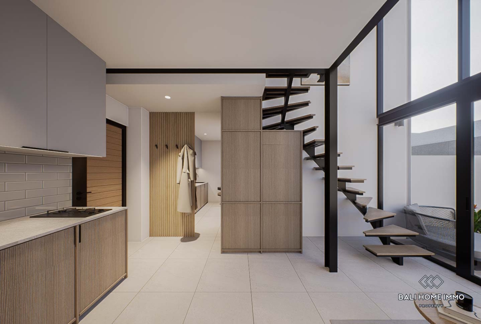Off-plan 1 Bedroom villa inside of a villa complex for sale leasehold in Bali Cemagi view 7