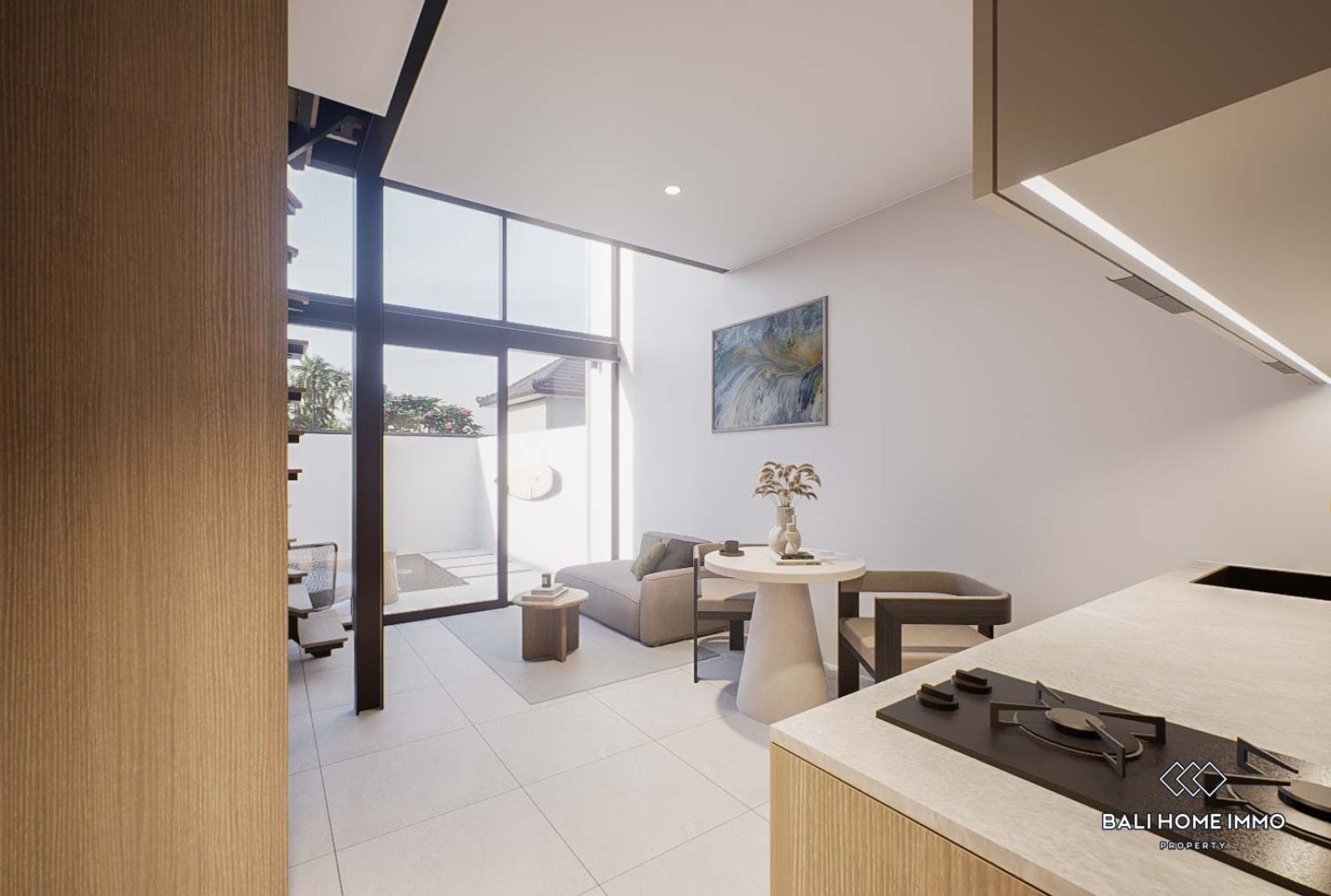 Off-plan 1 Bedroom villa inside of a villa complex for sale leasehold in Bali Cemagi view 5