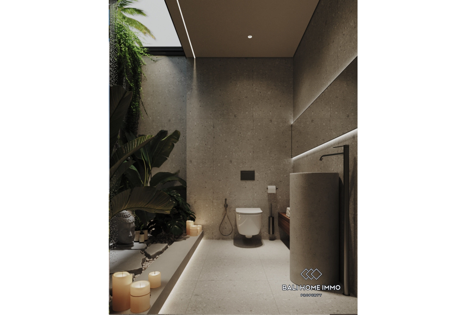 Off Plan 1 Bedroom Villa with a Rooftop for Sale Near Pandawa Beach view 12