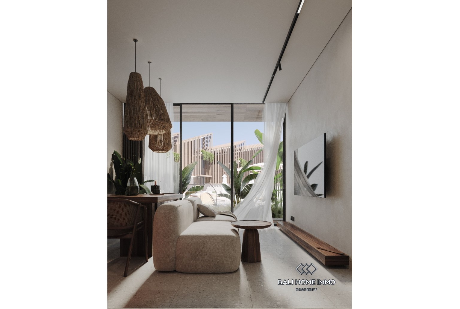 Off Plan 1 Bedroom Villa with a Rooftop for Sale Near Pandawa Beach view 5