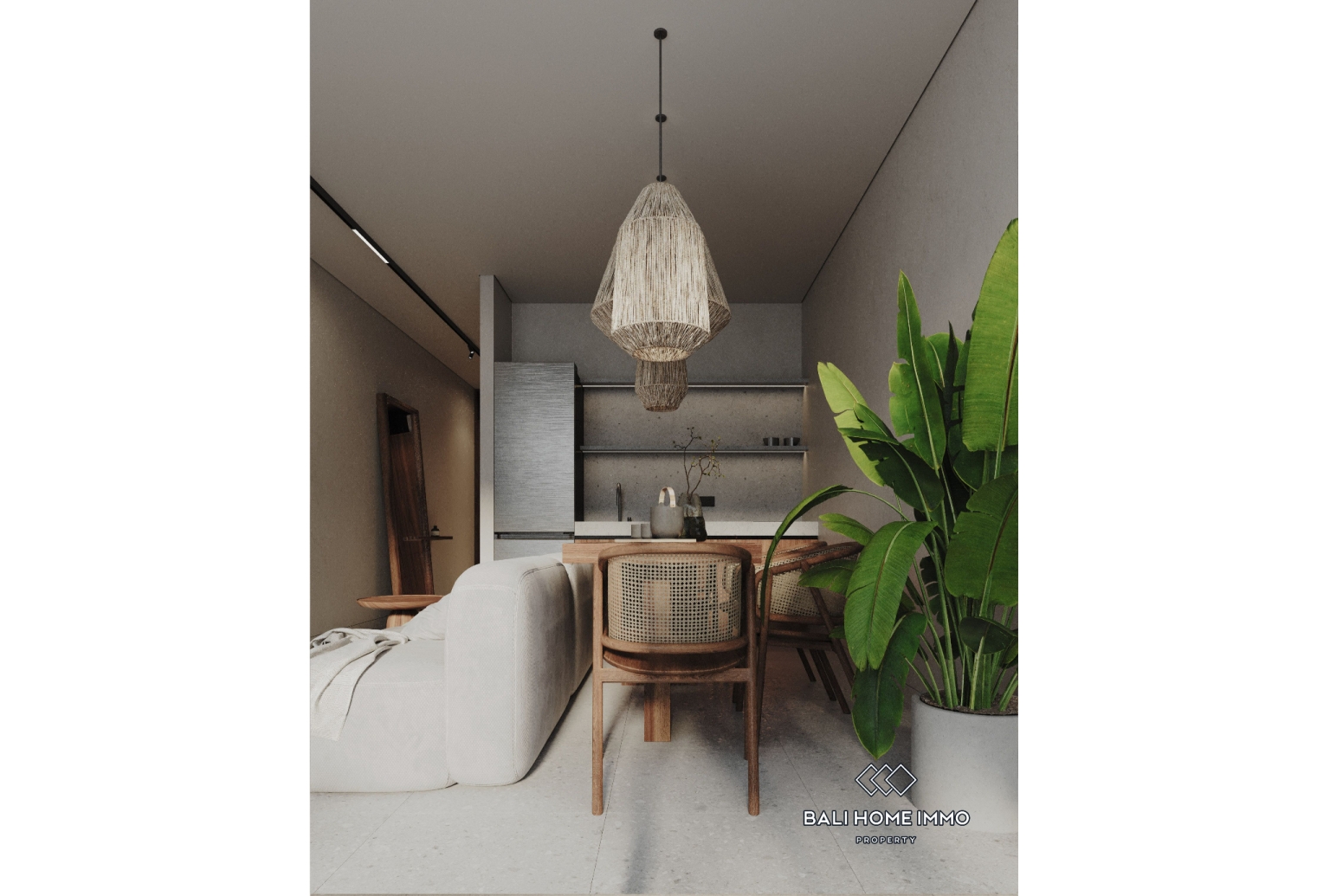 Off Plan 1 Bedroom Villa with a Rooftop for Sale Near Pandawa Beach view 4