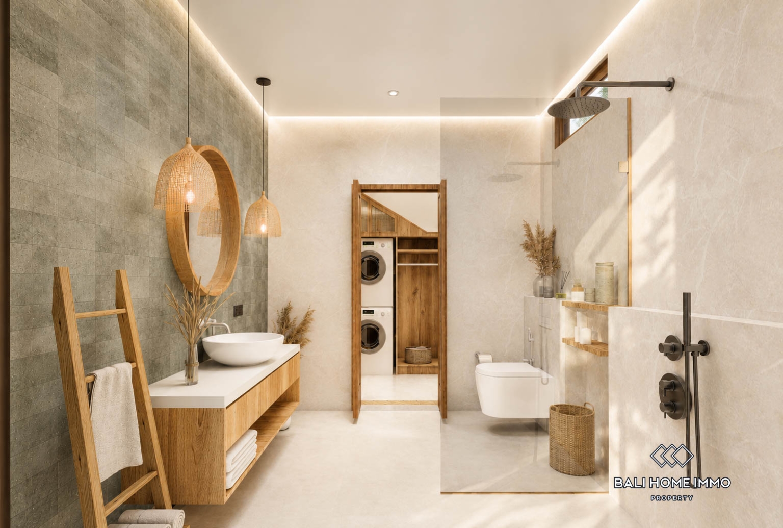 Villa 1 Kamar Off-plan berpemandangan Hutan Dijual di Sayan Ubud view 8