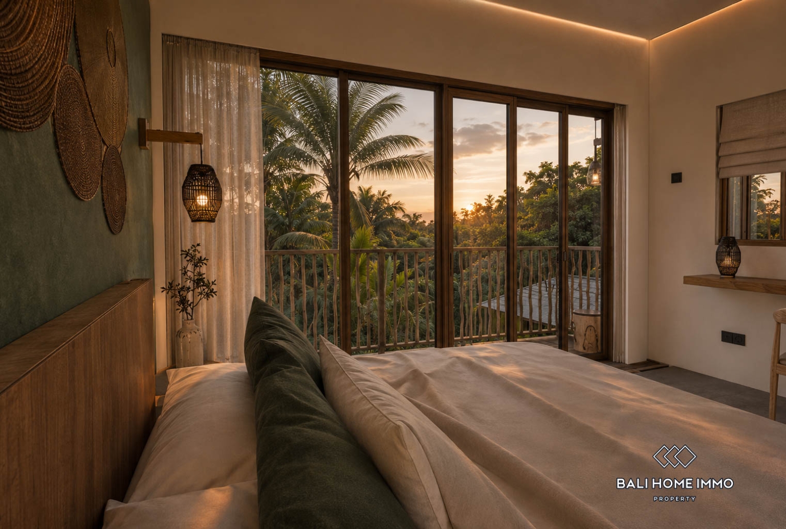 Villa 1 Kamar Off-plan berpemandangan Hutan Dijual di Sayan Ubud view 7