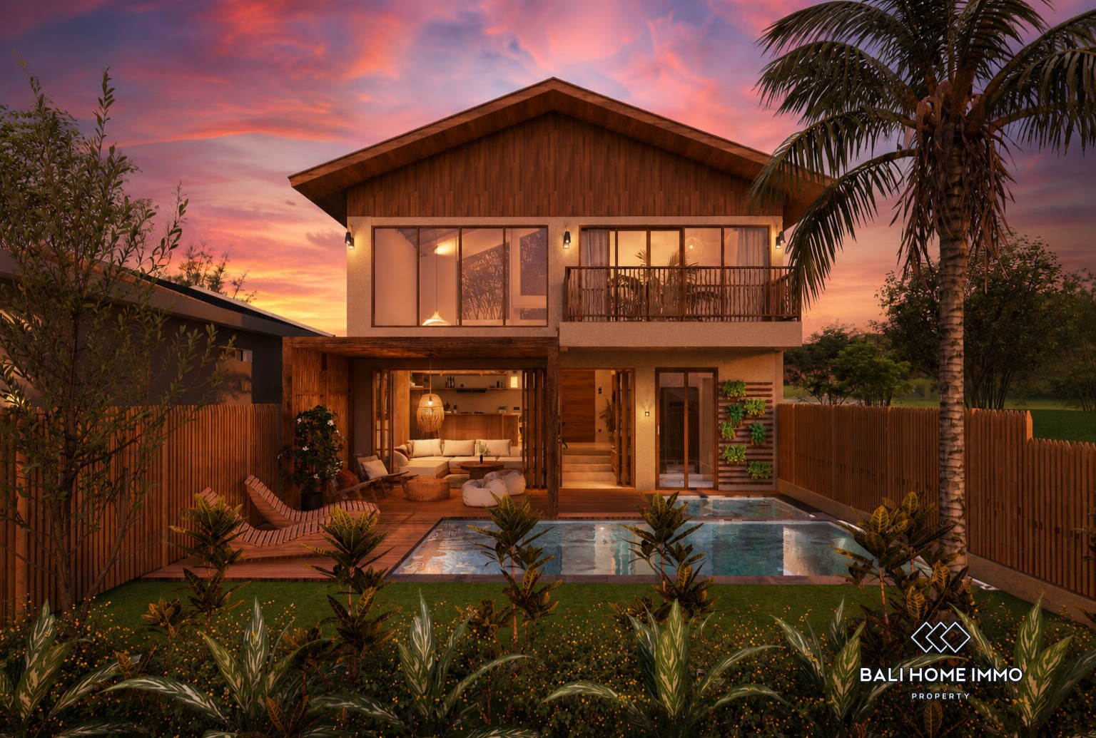 Villa 1 Kamar Off-plan berpemandangan Hutan Dijual di Sayan Ubud view 11