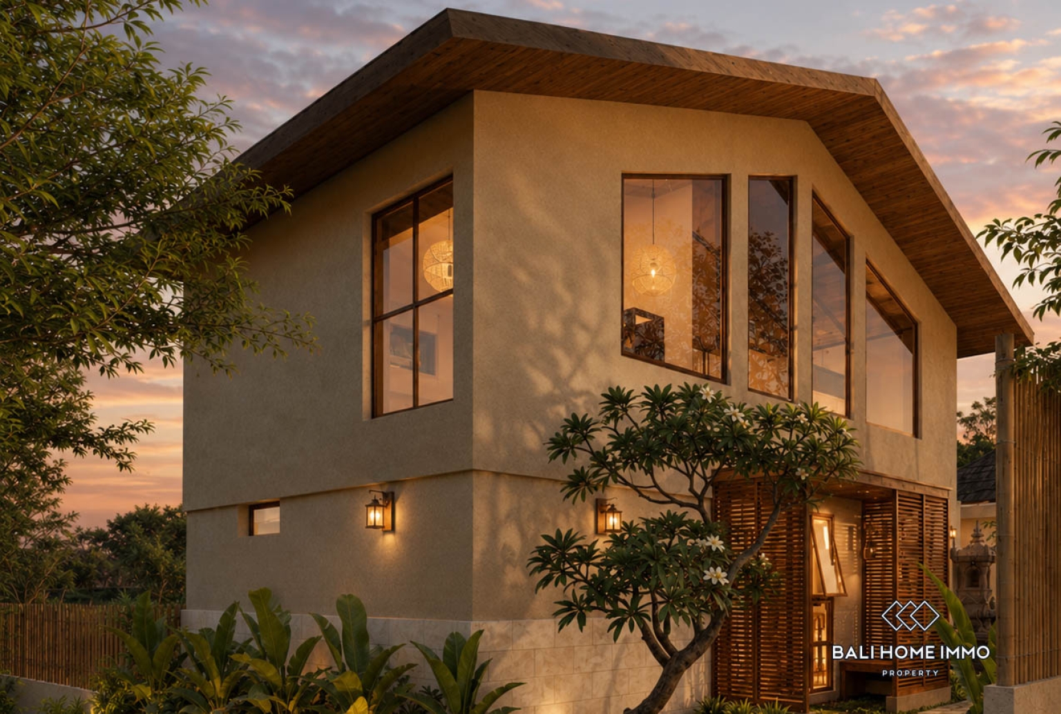 Villa 1 Kamar Off-plan berpemandangan Hutan Dijual di Sayan Ubud view 9
