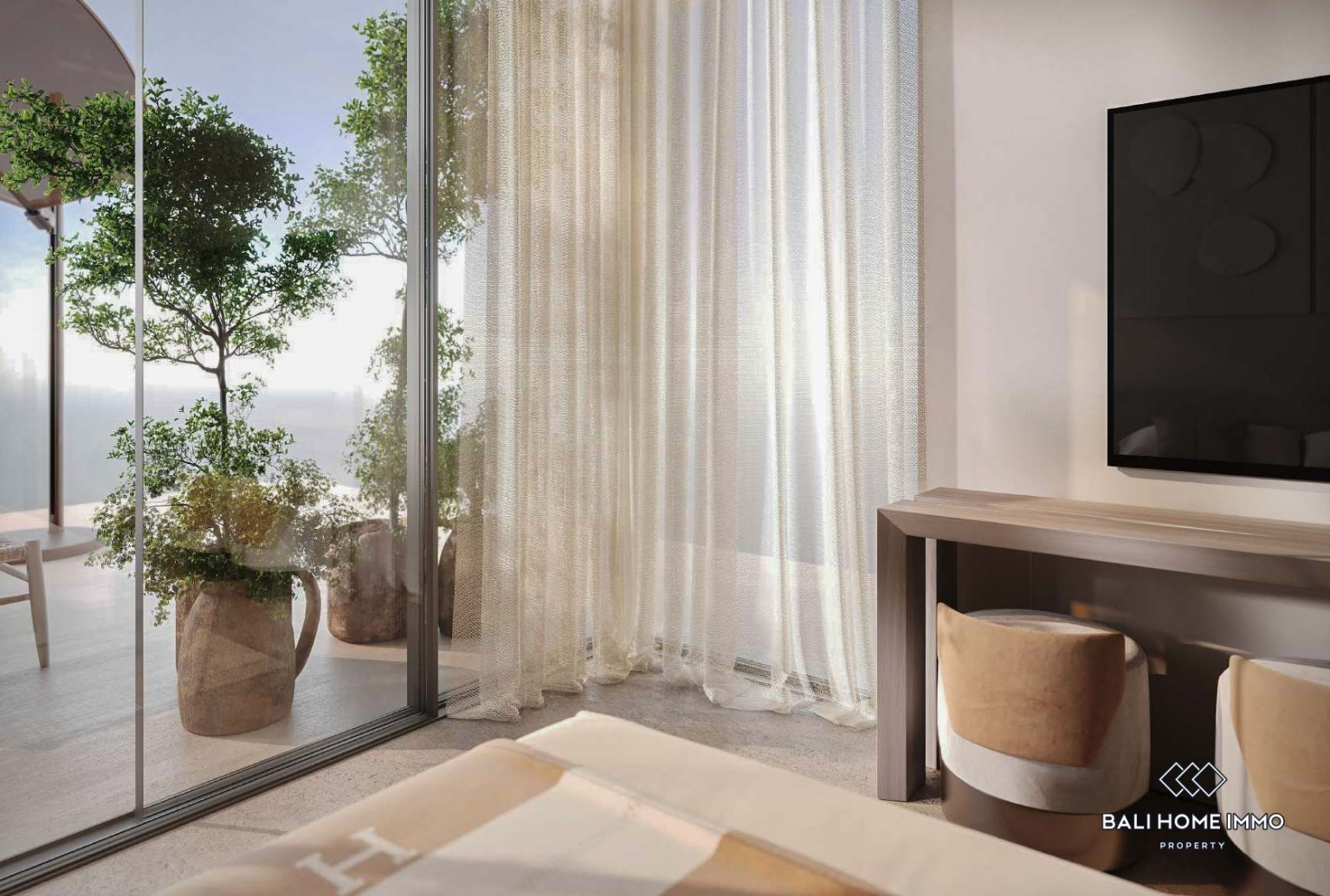Appartement 1 chambre sur plan avec vue sur l'océan à vendre à Bali Nusa Penida view 2