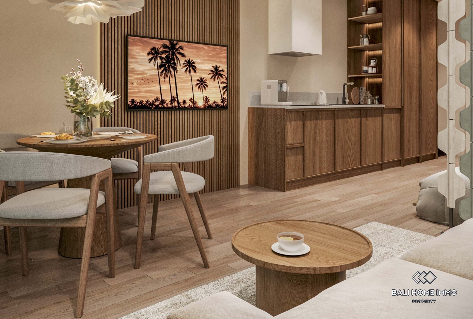 Appartement loft 1 chambre sur plan, à proximité de la plage de Sanur, à vendre à Bali, Sanur view 4