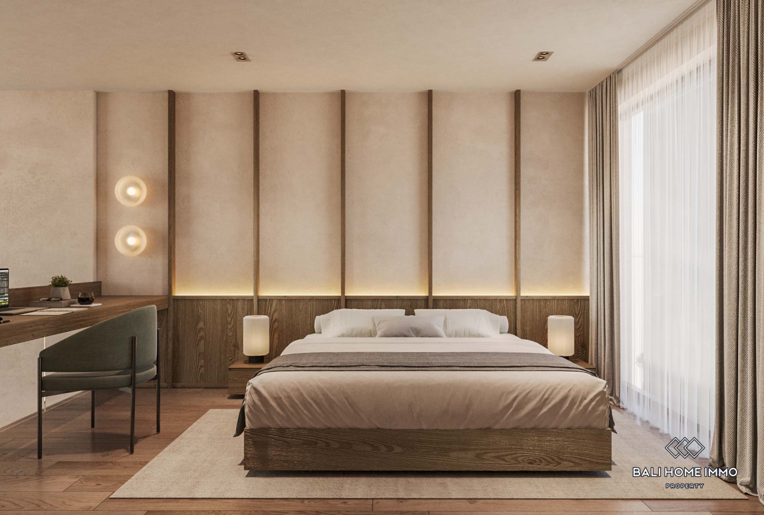 Apartemen loft 1 kamar off-plan, berjarak dekat dengan pantai Sanur, dijual di Bali, Sanur. view 5