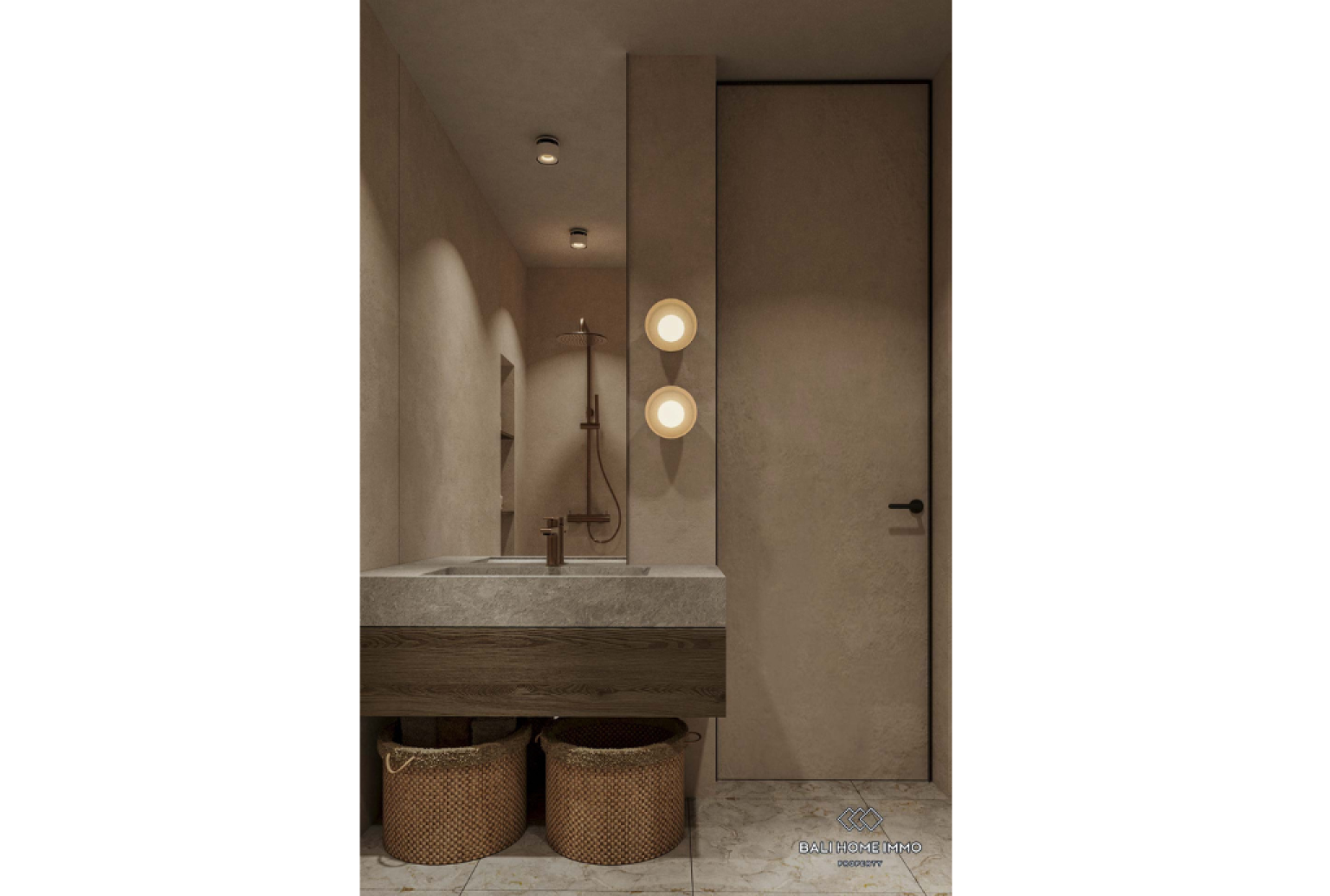 Apartemen loft 1 kamar off-plan, berjarak dekat dengan pantai Sanur, dijual di Bali, Sanur. view 11