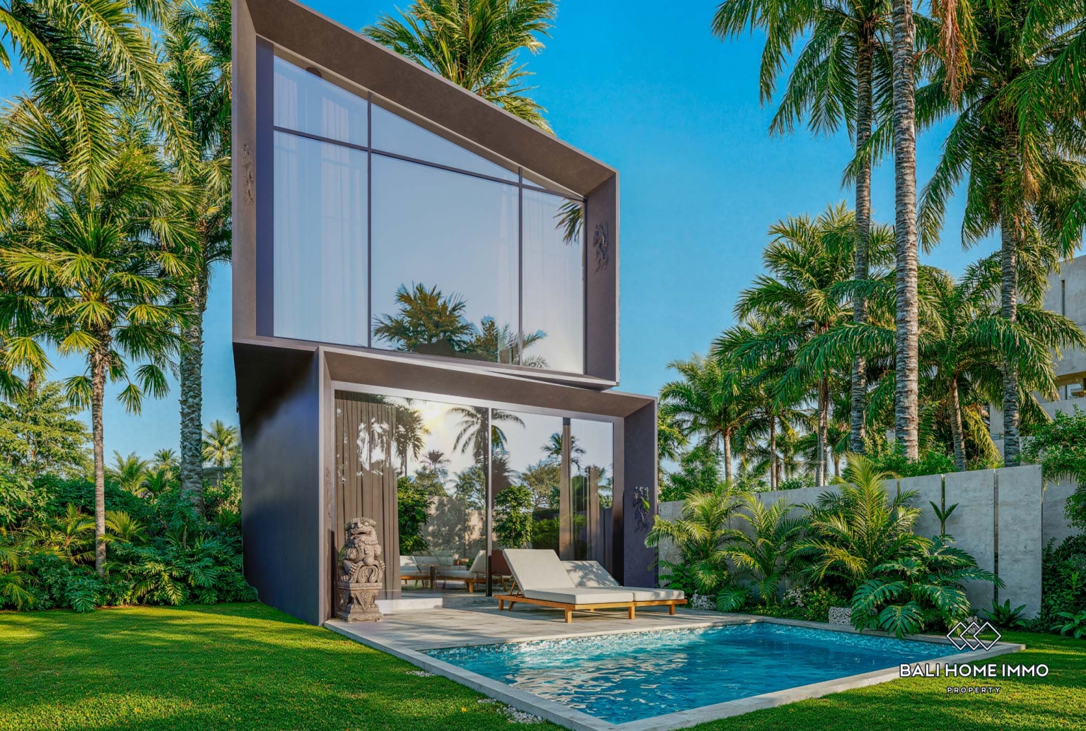 Villa 1 chambre sur plan dans un complexe à vendre à Bali Pererenan view 18