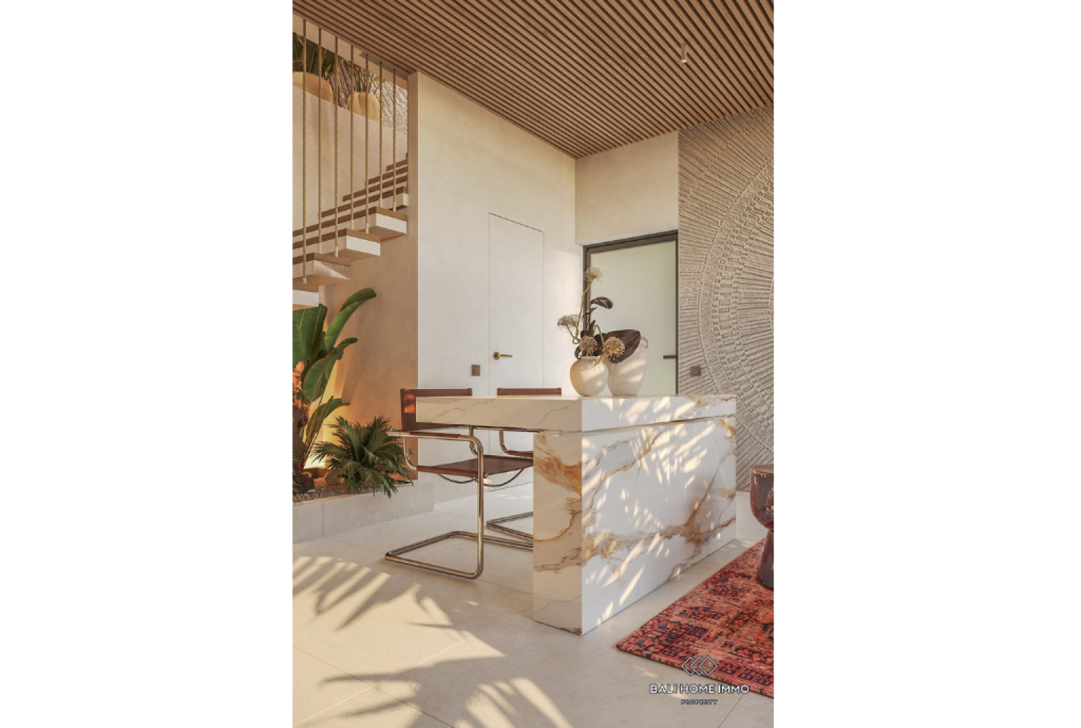 Villa 1 chambre sur plan dans un complexe à vendre à Bali Pererenan view 6