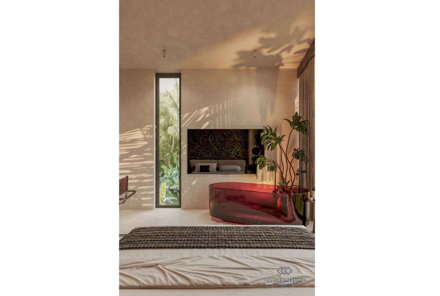Villa 1 chambre sur plan dans un complexe à vendre à Bali Pererenan view 10