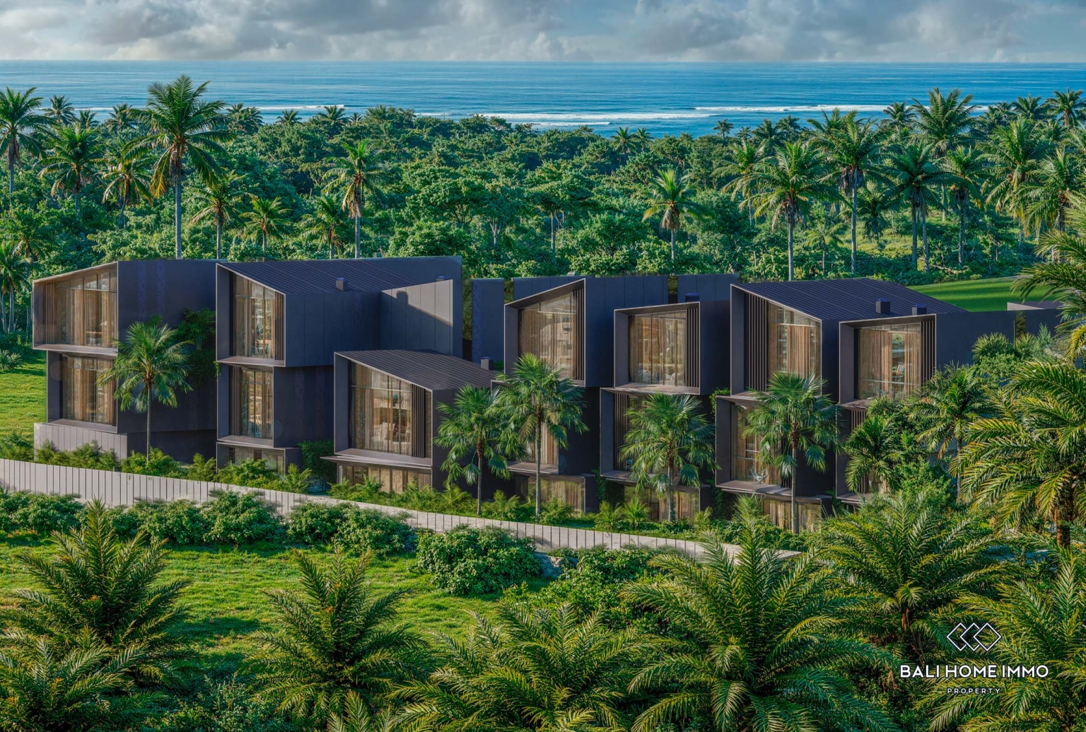 Villa 1 chambre sur plan dans un complexe à vendre à Bali Pererenan view 21