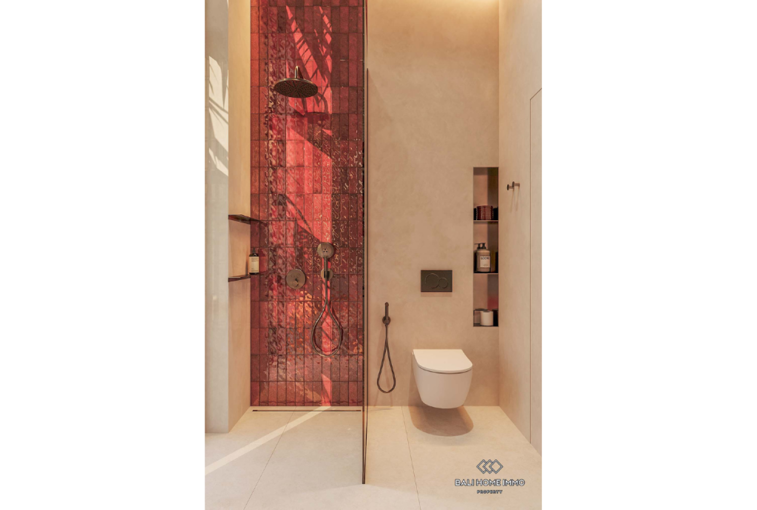 Villa 1 chambre sur plan dans un complexe à vendre à Bali Pererenan view 16