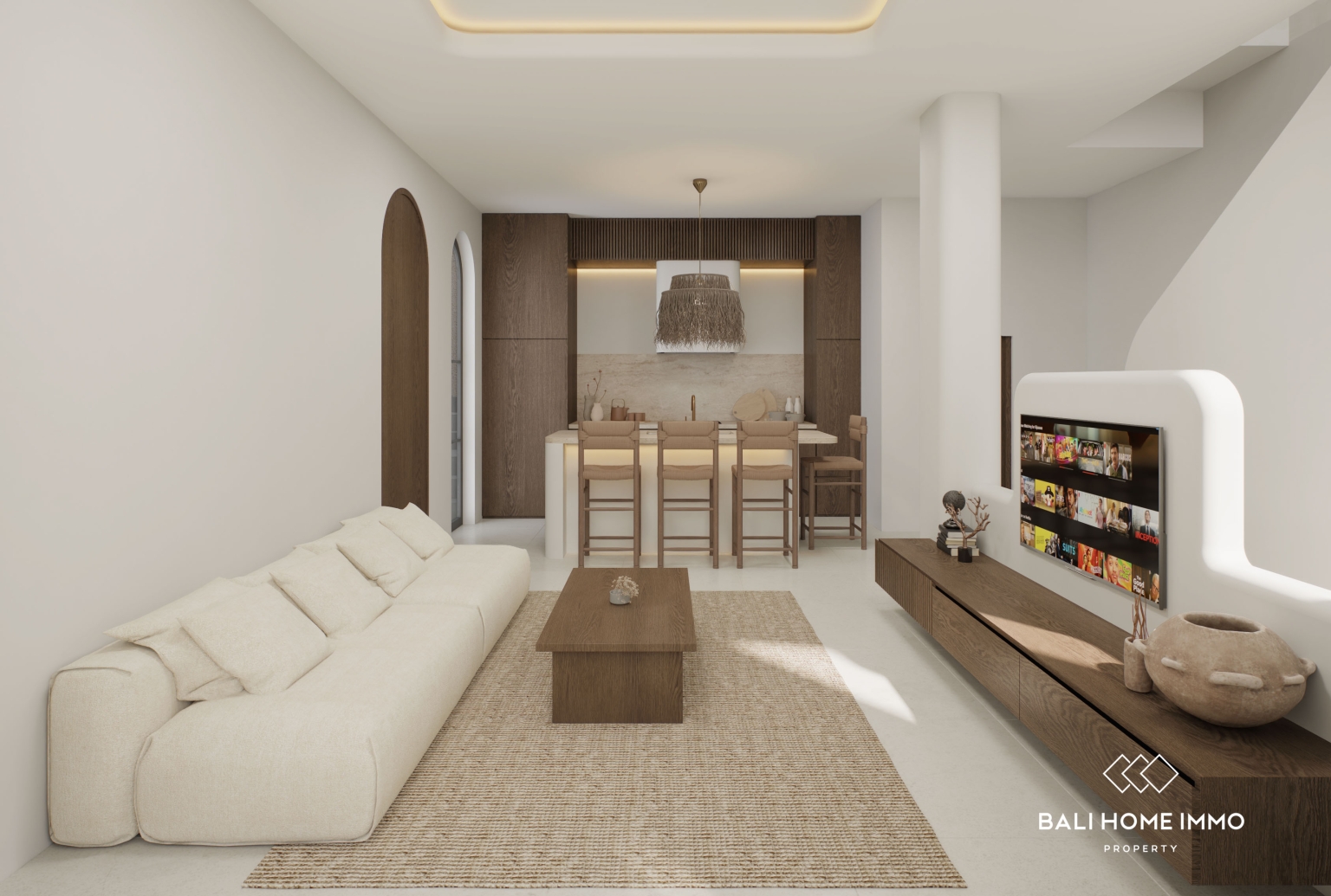 OFF PLAN 2 BEDROOM BEAUTIFUL VILLA SALE LEASEHOLD IN BINGIN view 4