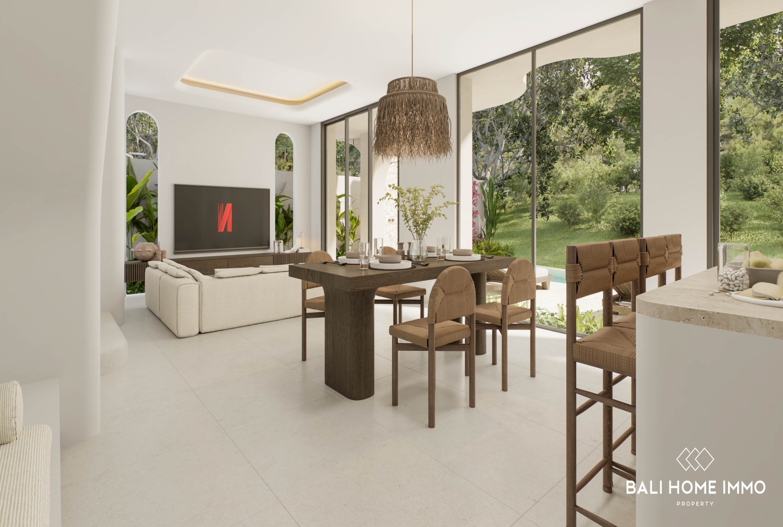 VILLA DE 2 CHAMBRES SUR PLAN, MAGNIFIQUE, À VENDRE EN BAIL À BINGIN view 7