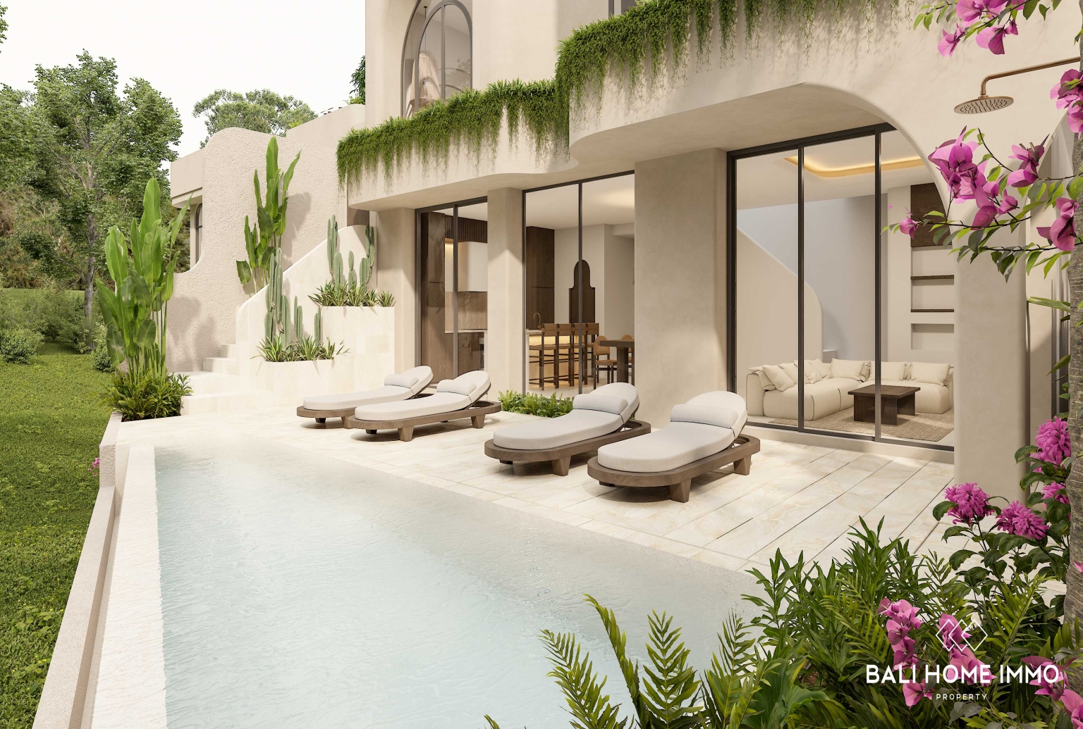 VILLA DE 2 CHAMBRES SUR PLAN, MAGNIFIQUE, À VENDRE EN BAIL À BINGIN view 2