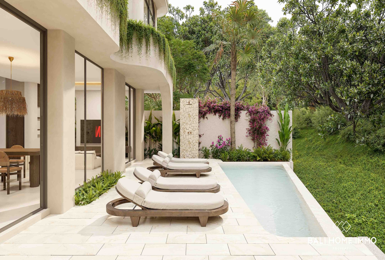 VILLA DE 2 CHAMBRES SUR PLAN, MAGNIFIQUE, À VENDRE EN BAIL À BINGIN view 3