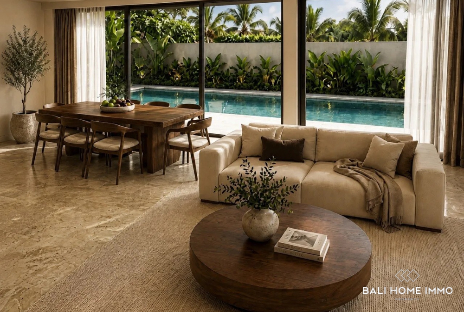 Dijual Vila Elegan 2 Kamar Off-Plan di Nusa Dua view 2