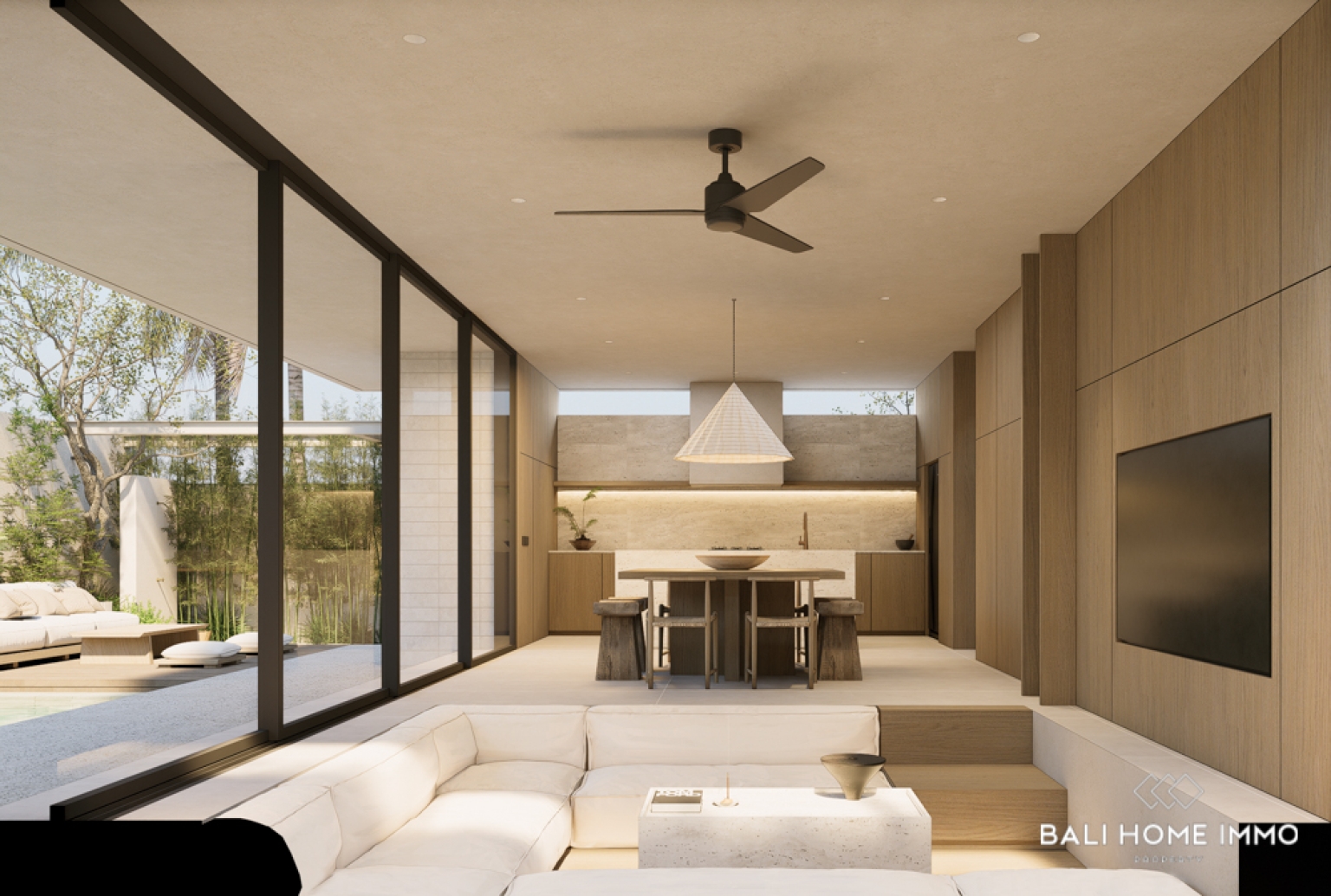 Dijual Vila Mewah 2 Kamar Off-Plan di Ungasan view 9