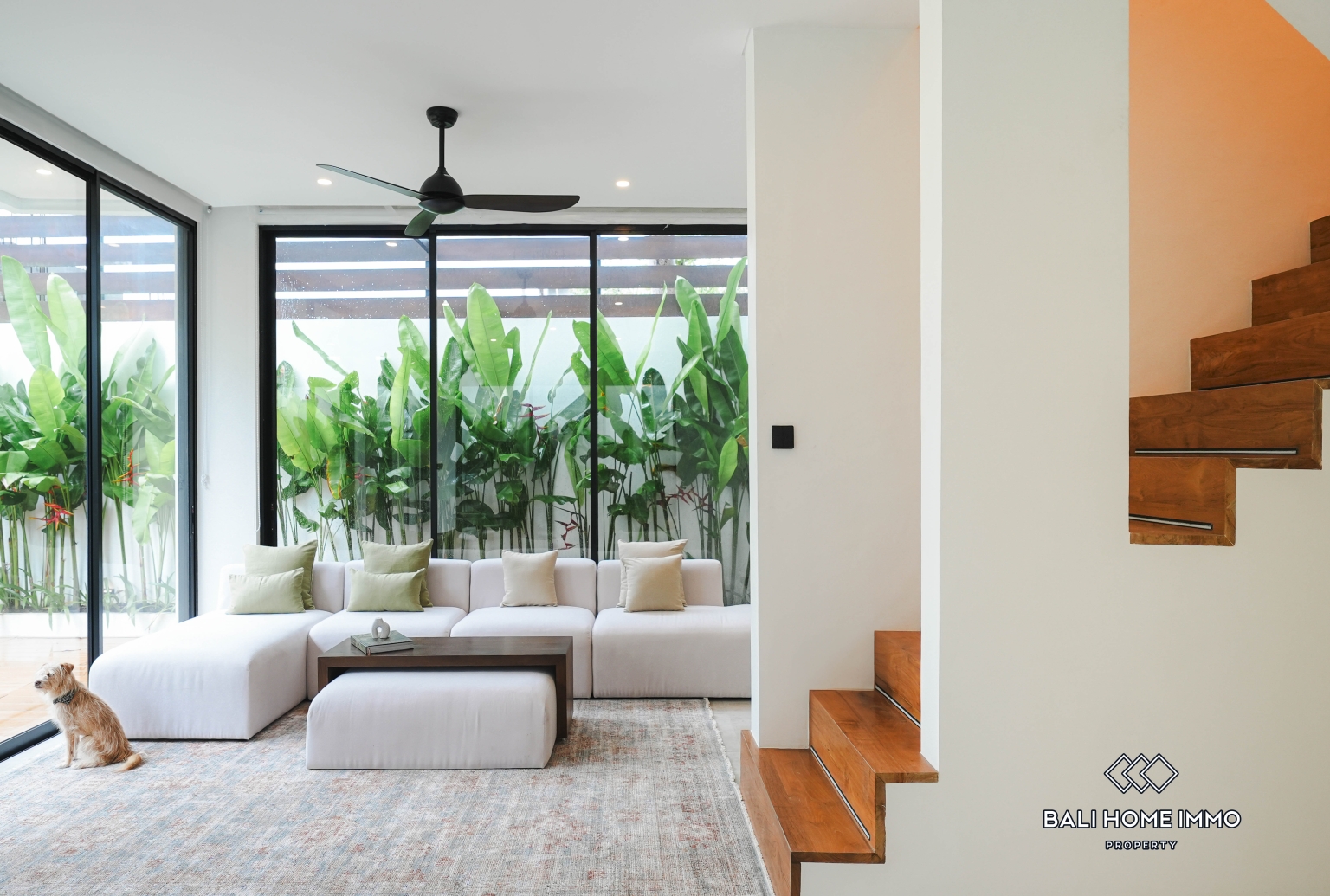 Villa moderne sur plan de 2 chambres à vendre en bail à Balangan Bali view 4