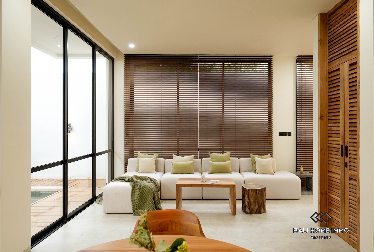 Villa moderne sur plan de 2 chambres à vendre en bail à Balangan Bali view 5