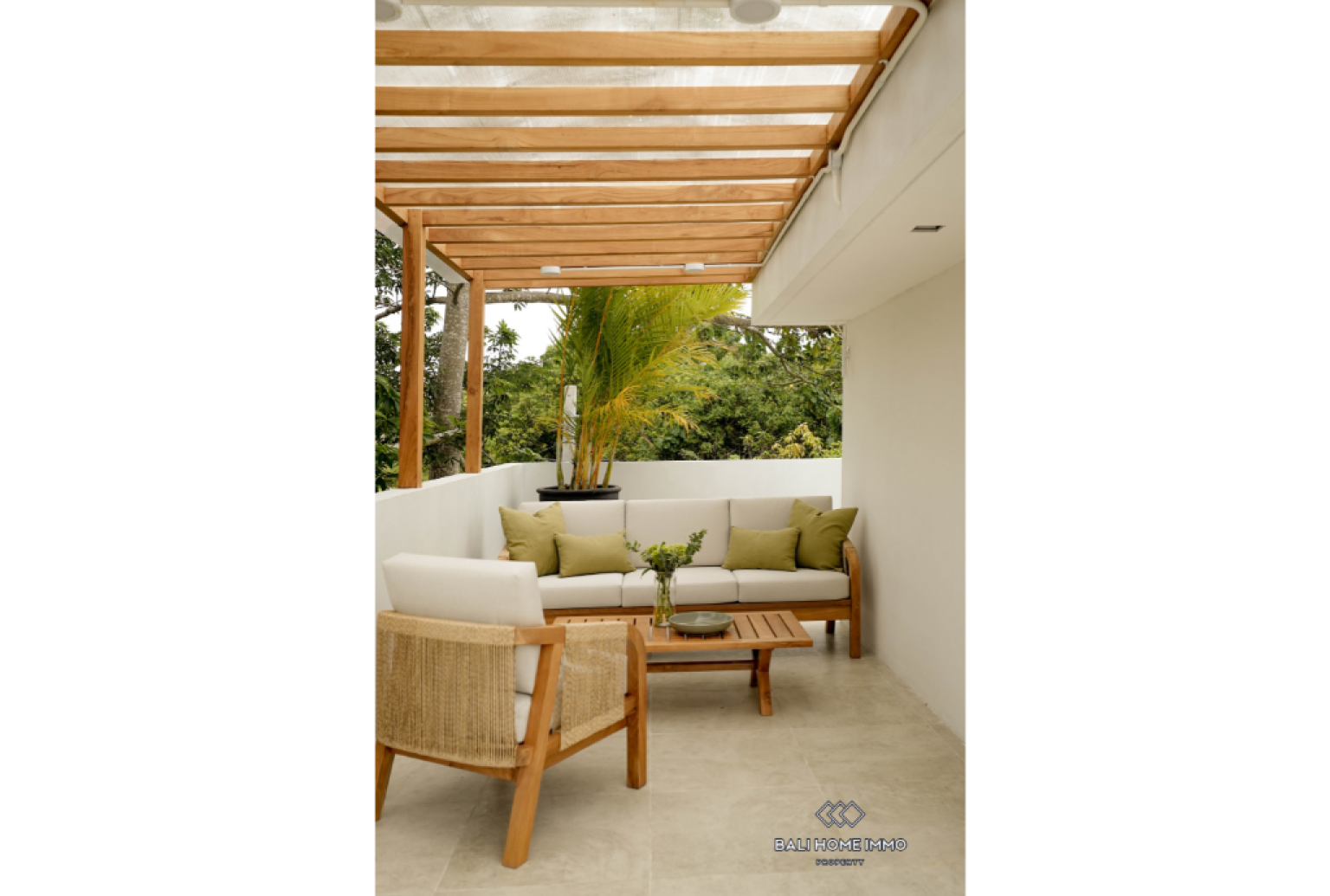 Villa moderne sur plan de 2 chambres à vendre en bail à Balangan Bali view 24