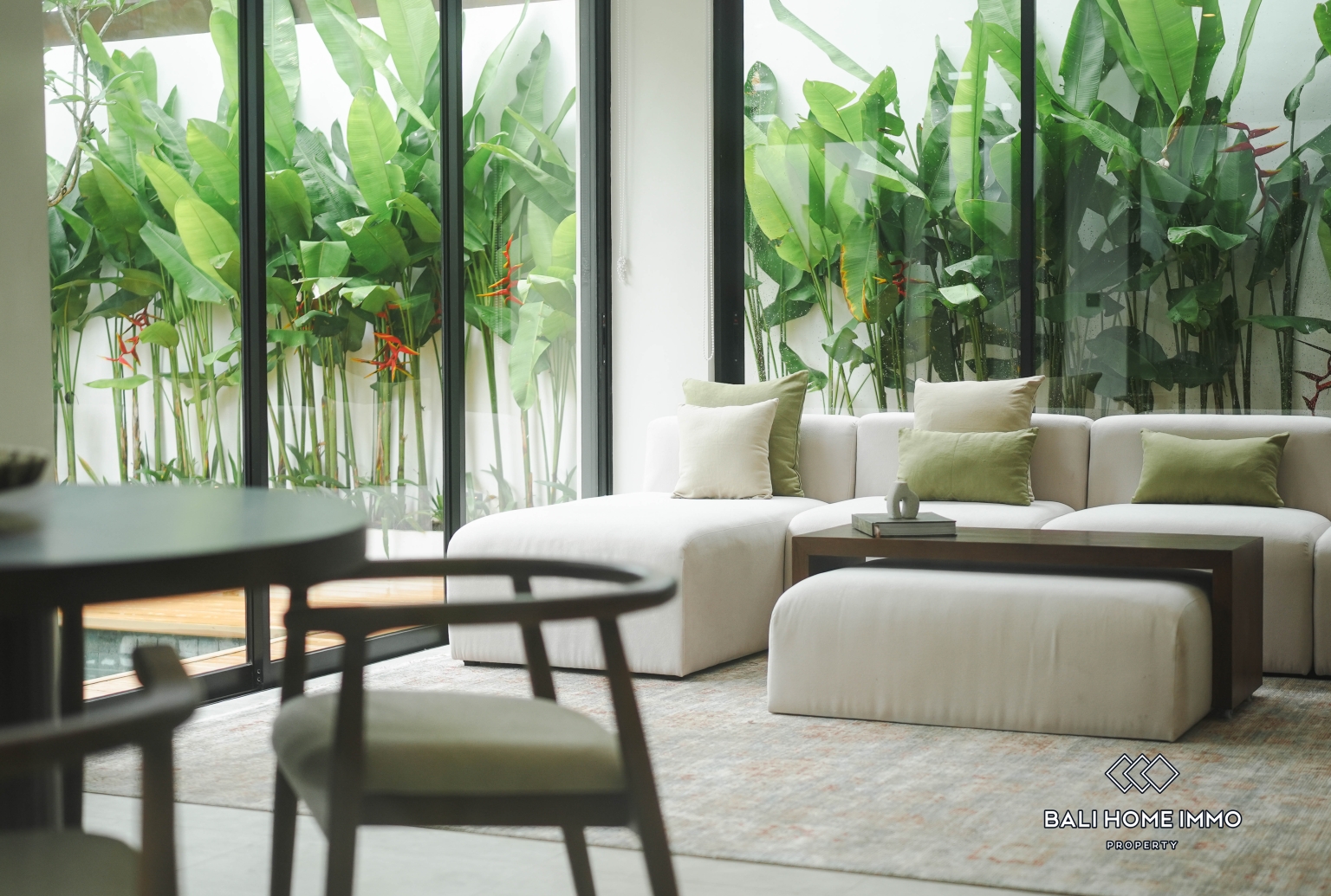 Villa moderne sur plan de 2 chambres à vendre en bail à Balangan Bali view 6