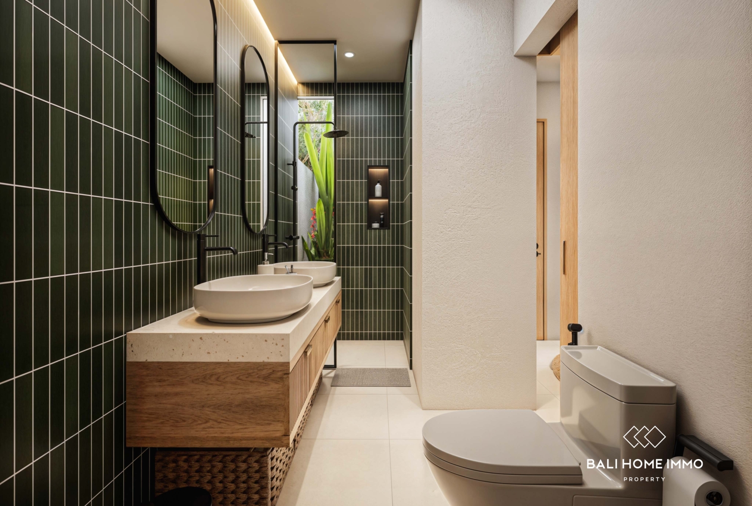 Villa moderne de 2 chambres sur plan à vendre en bail emphytéotique à ULUWATU PECATU view 14