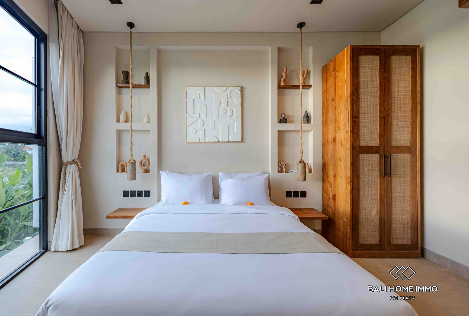 Villa modern 2 kamar off-plan berpemandangan sawah dijual di Kedungu. view 21