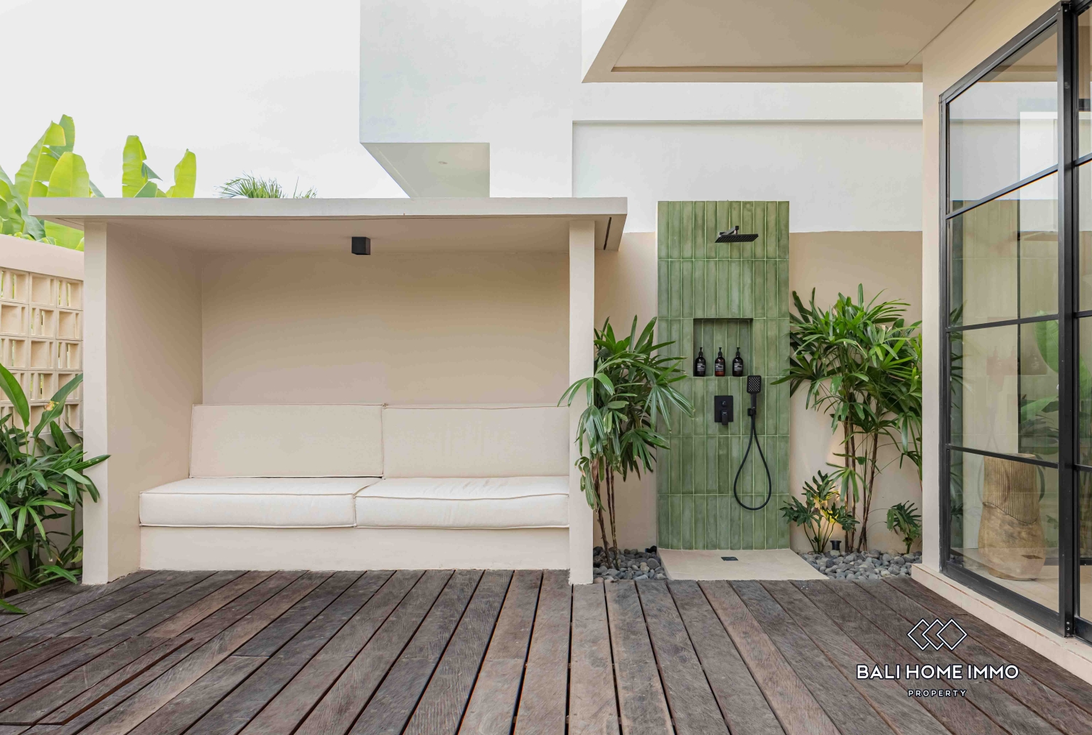 Villa modern 2 kamar off-plan berpemandangan sawah dijual di Kedungu. view 27
