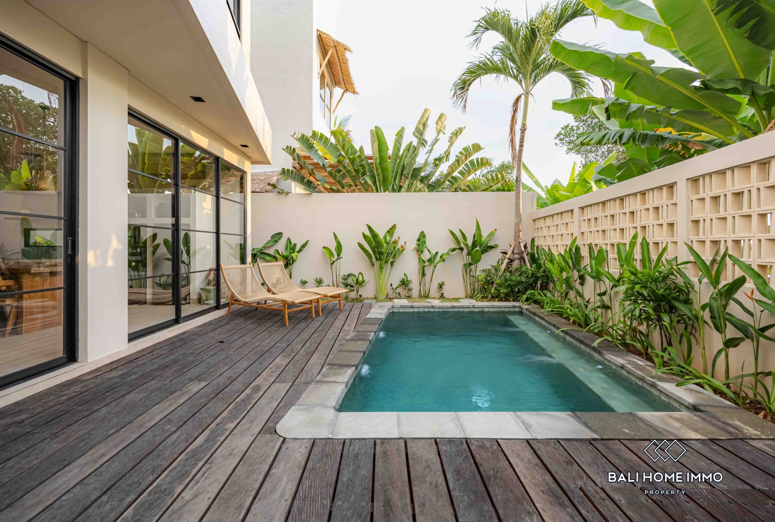 Villa modern 2 kamar off-plan berpemandangan sawah dijual di Kedungu. view 28