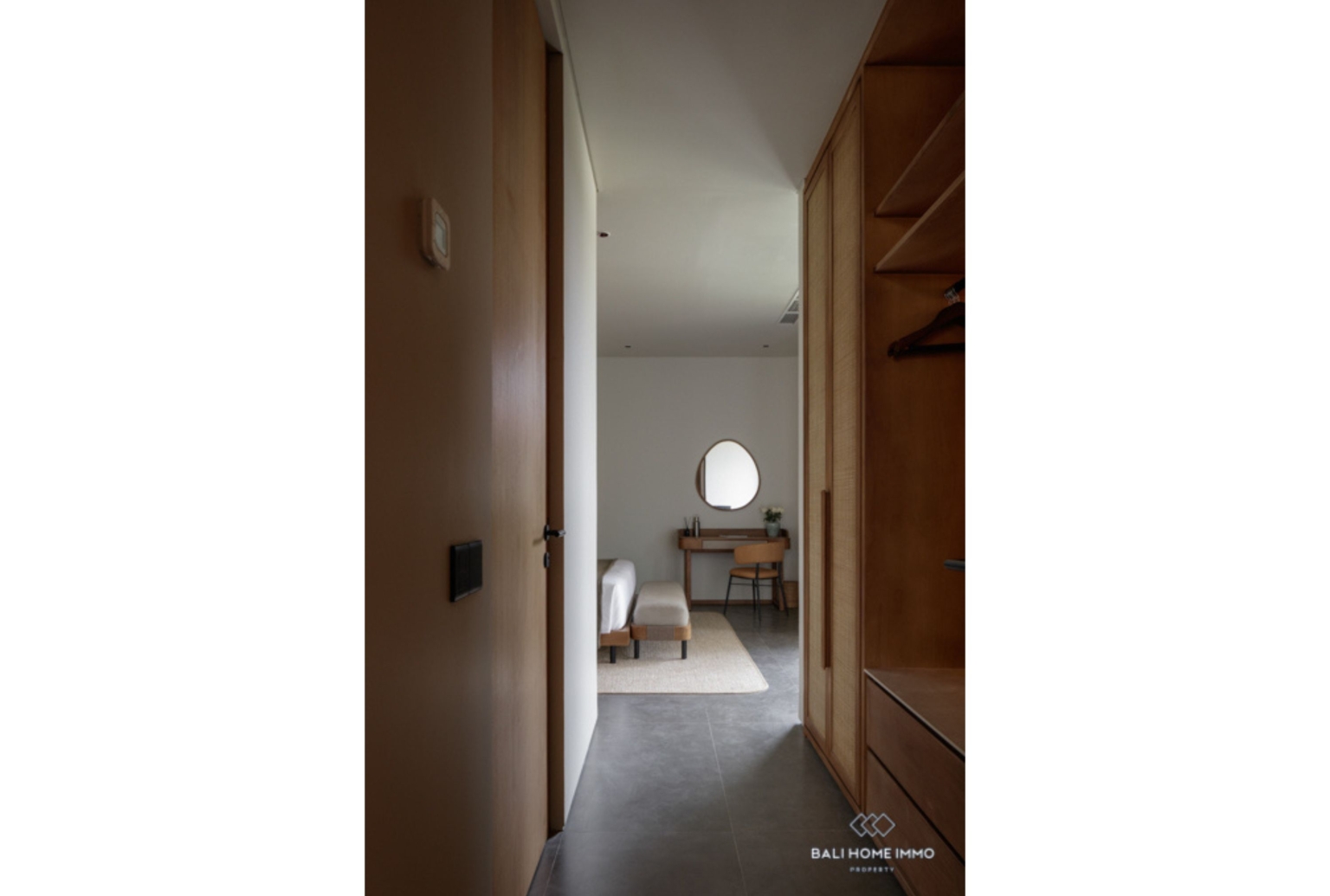 Apartemen penthouse 2 kamar off-plan dijual hak sewa di tepi pantai Pererenan, Bali. view 11