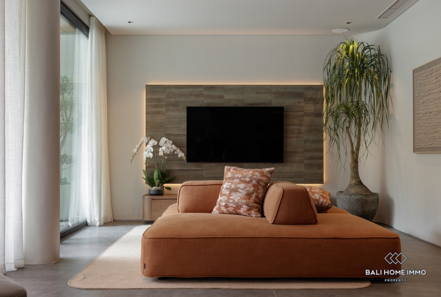 Apartemen penthouse 2 kamar off-plan dijual hak sewa di tepi pantai Pererenan, Bali. view 5