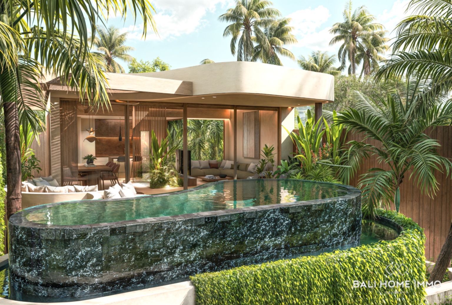 OFF PLAN 2 BEDROOM TROPICAL VILLA IN ULUWATU WITH PRIVATE LAGUNA STYLE POOL view 18
