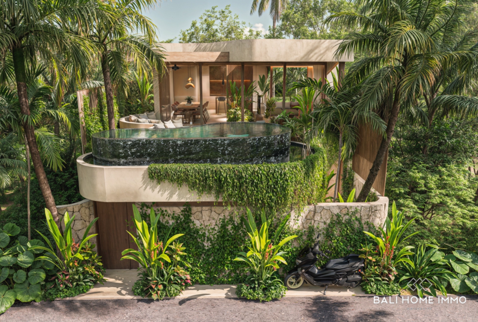 OFF PLAN 2 BEDROOM TROPICAL VILLA IN ULUWATU WITH PRIVATE LAGUNA STYLE POOL view 2