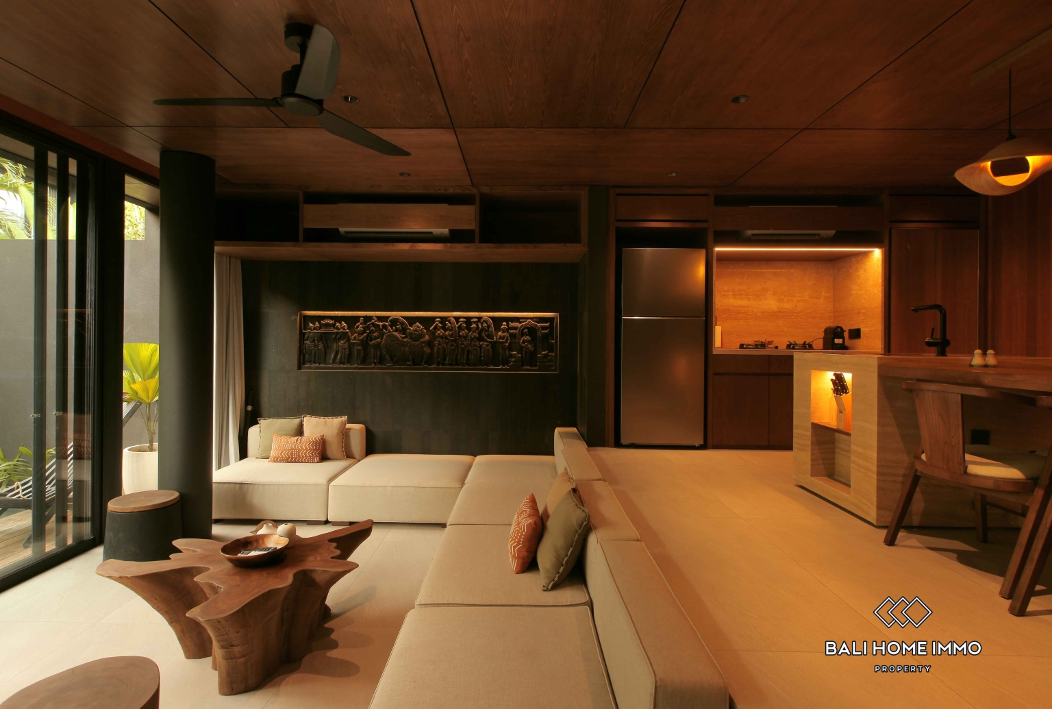 Modern Villa 2 kamar dijual di Bali Berawa view 5