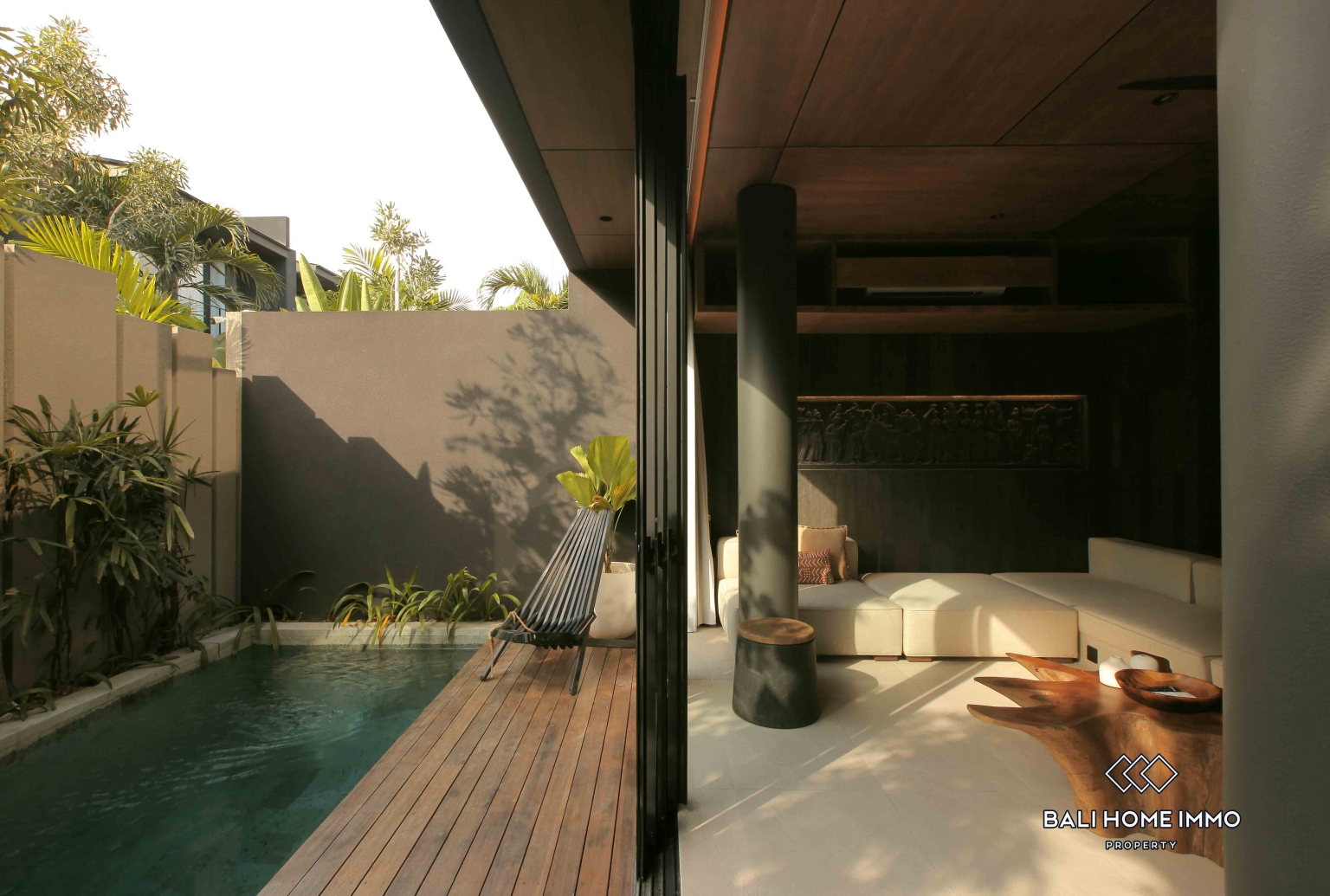 Modern Villa 2 kamar dijual di Bali Berawa view 2