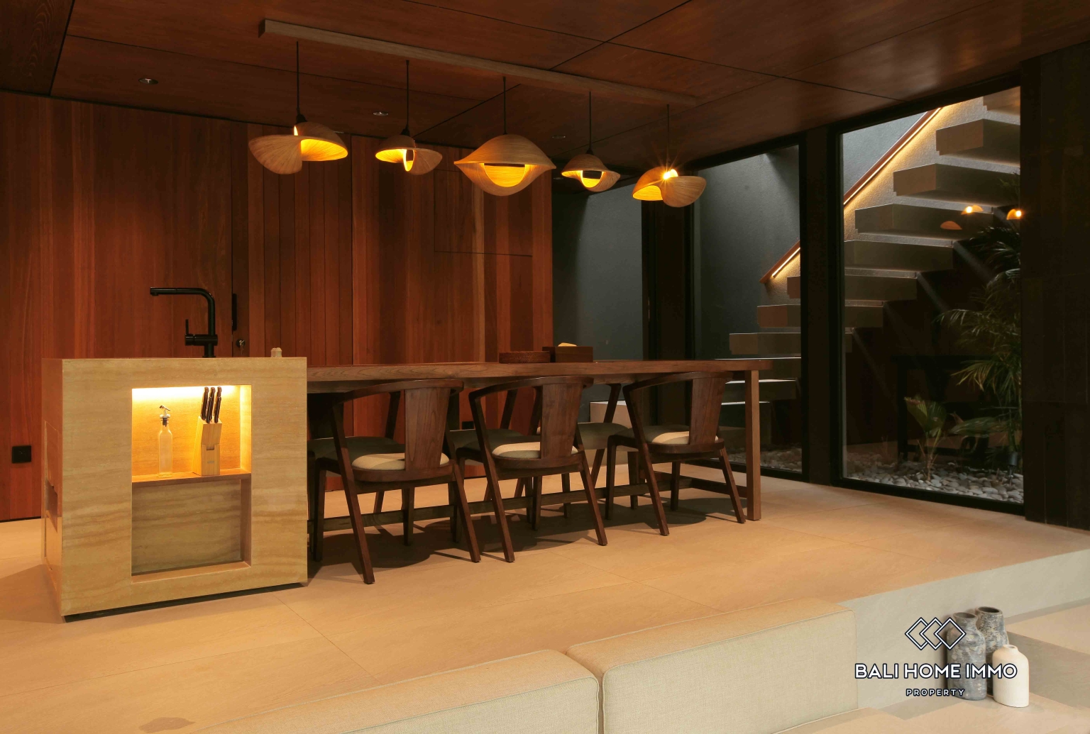 Modern Villa 2 kamar dijual di Bali Berawa view 7