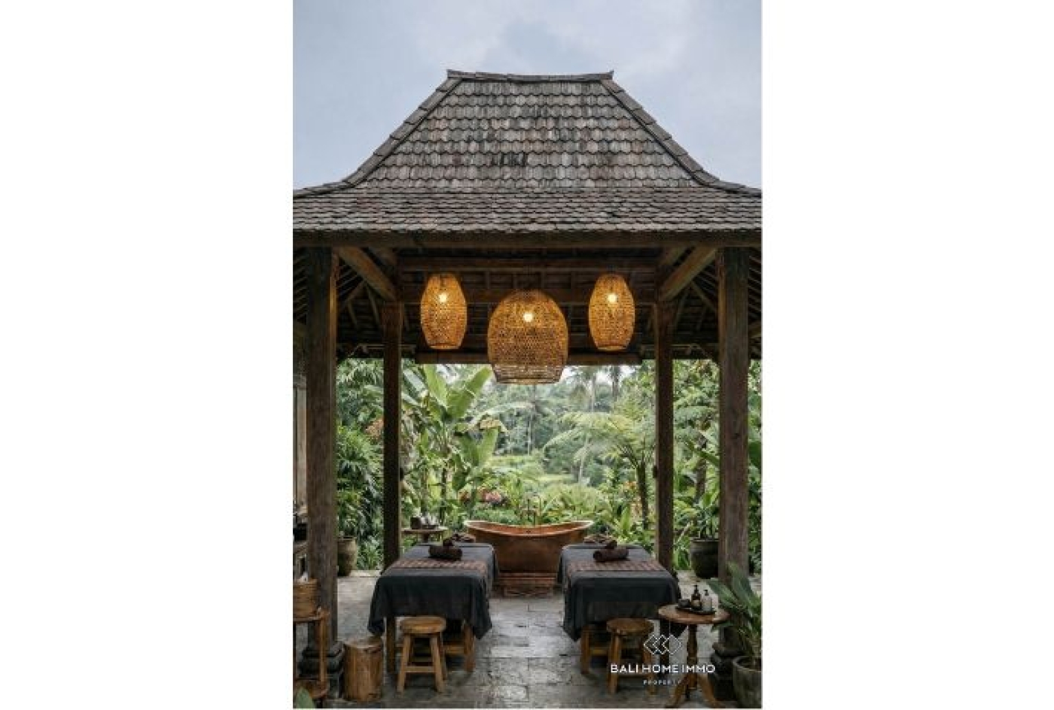 Villa de 2 chambres sur plan à vendre à Ubud view 9