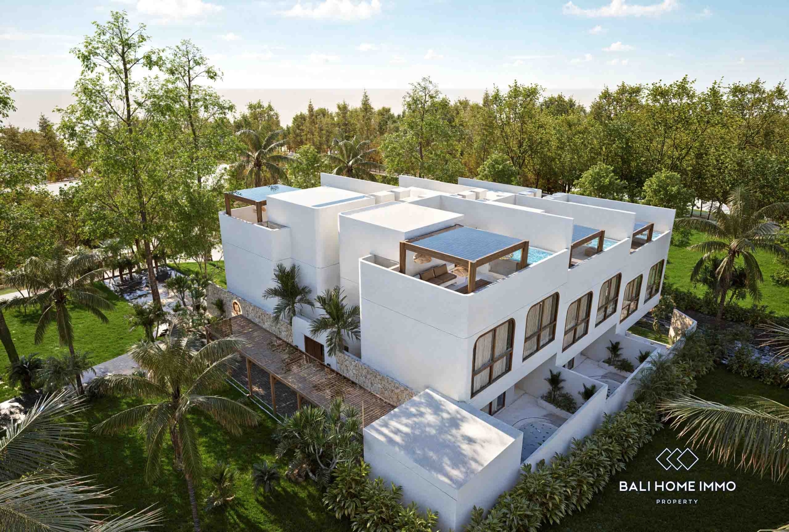 Off-plan 2 Bedroom Villa for Sale Leasehold in Bali Canggu Batu Bolong view 23