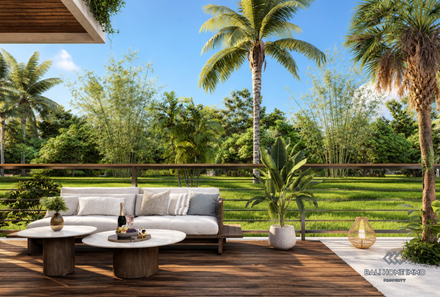 Off-plan 2 Bedroom Villa for Sale Leasehold in Bali Cemagi Seseh Residential Side view 16